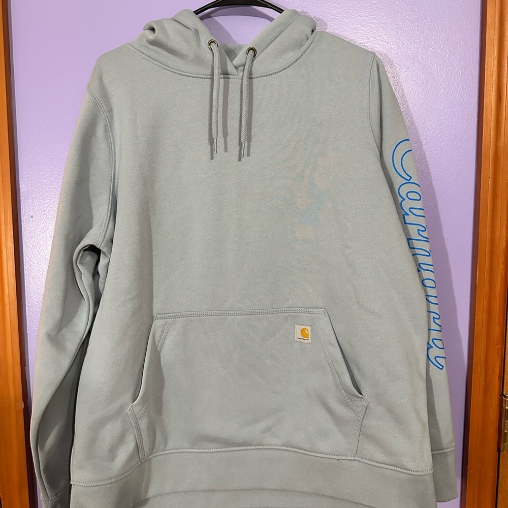 Carhartt women’s light blue Hoodie